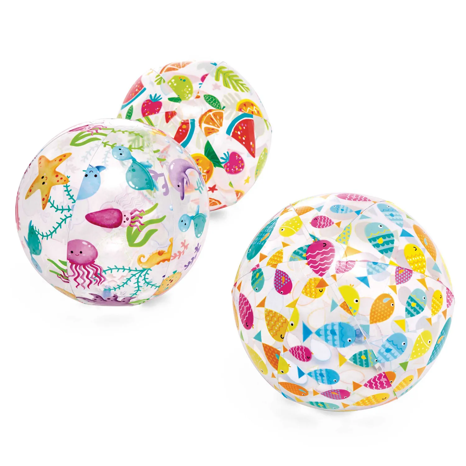 lopta za plažu 'vesele ribice' 51 cm – intex 59040 - slika 7