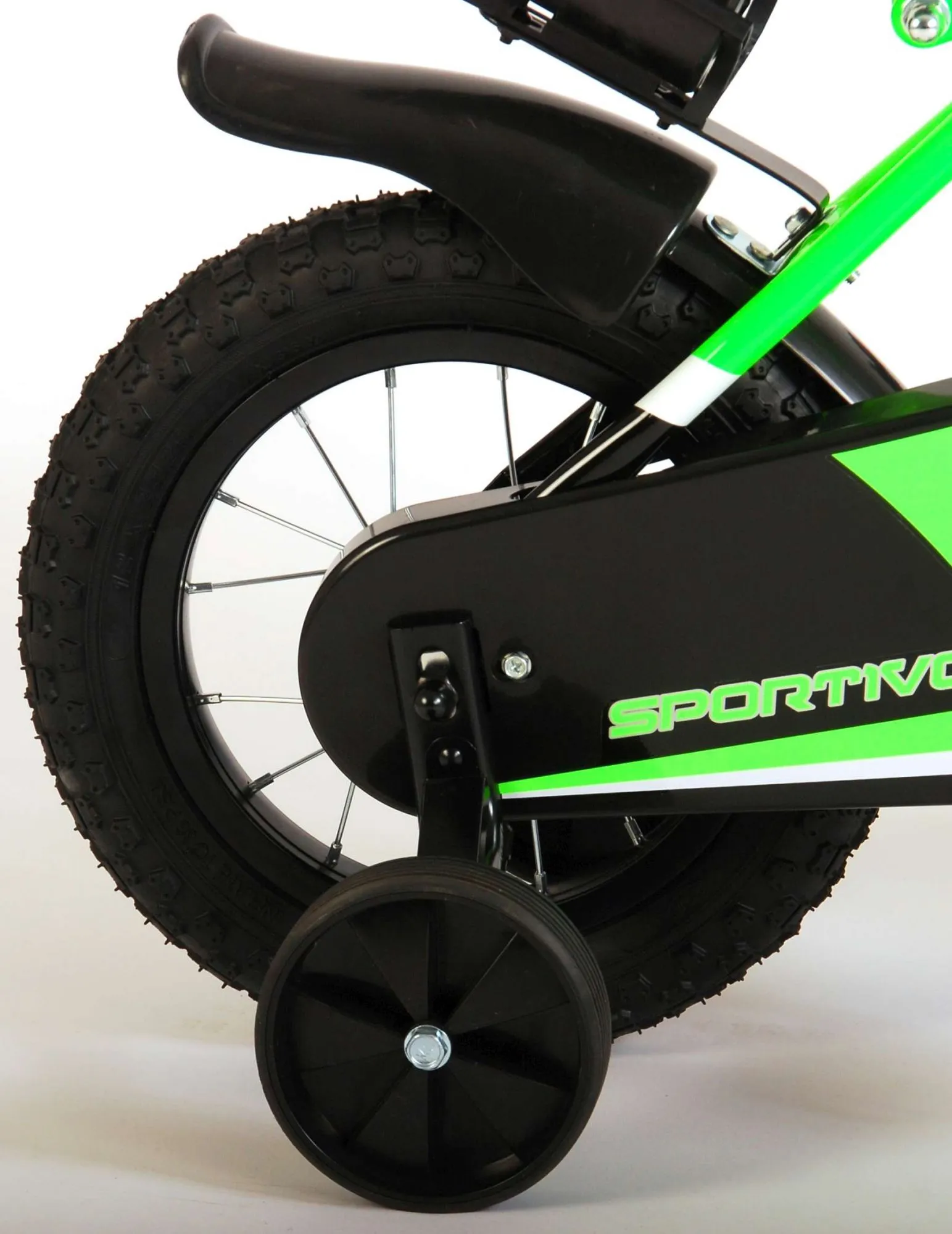dječji bicikl sportivo 12" neon zeleni - slika 6