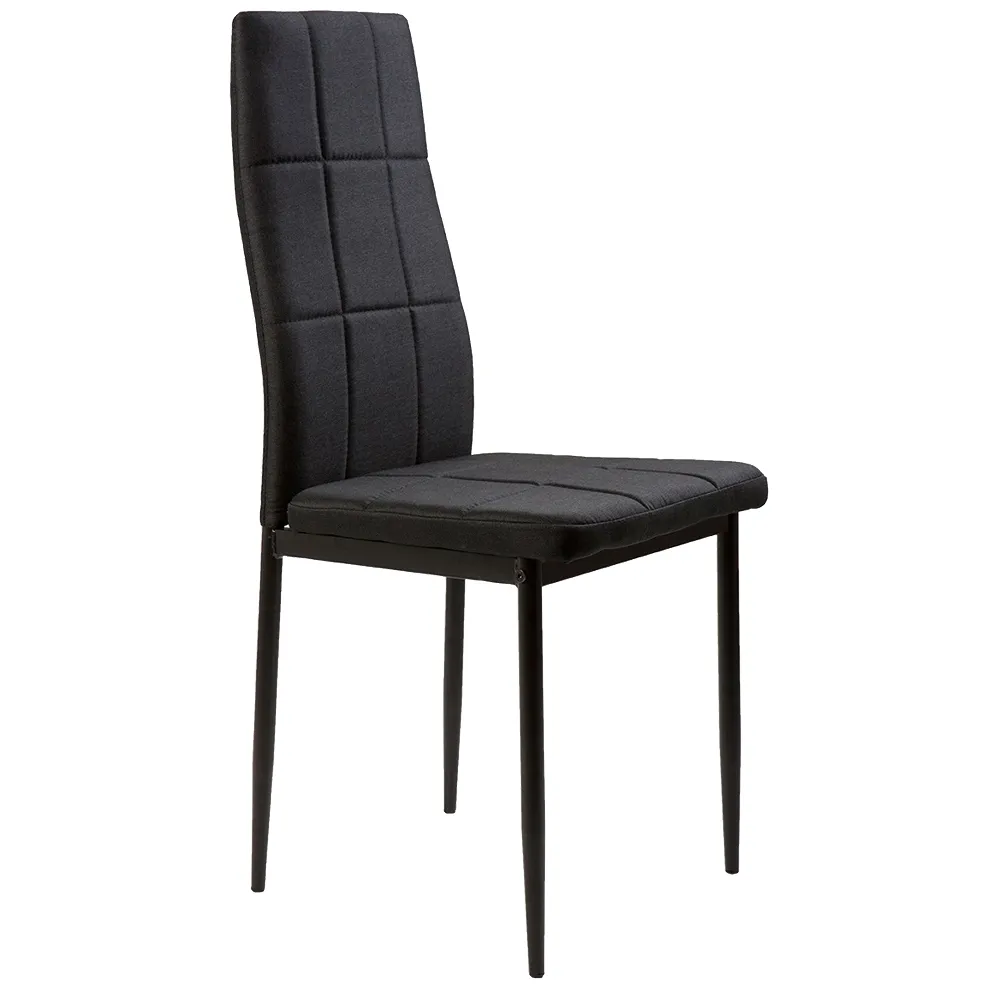 modernhome set stolica za blagovaonicu dc860-4 crni - slika 4