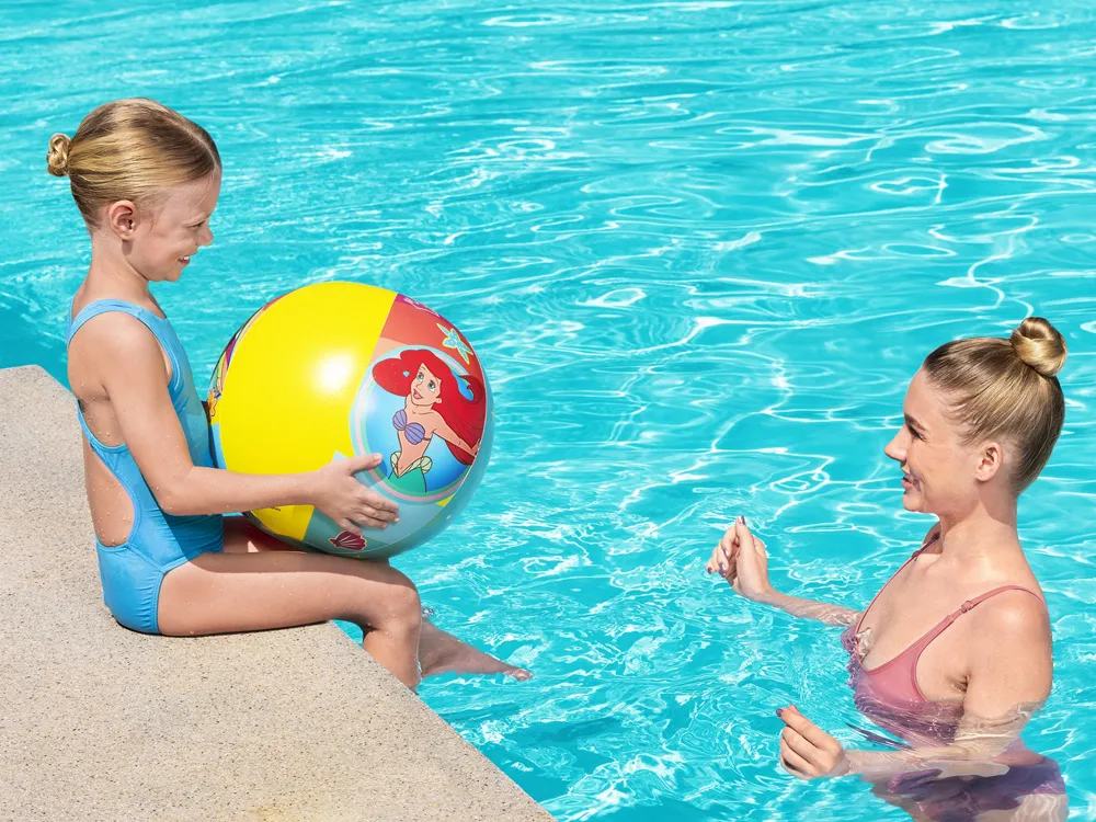bestway lopta za plažu na napuhavanje 51cm 91042 princess - slika 9