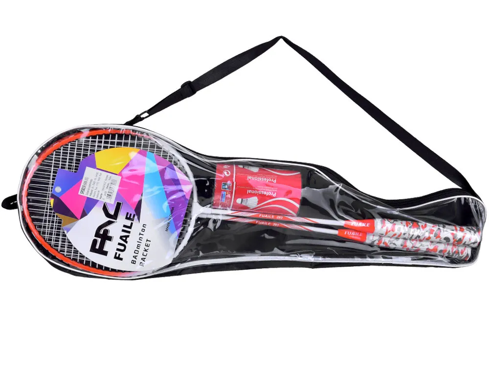 set za badminton u torbici sa zatvaračem reketi + loptice sp0819 - slika 7