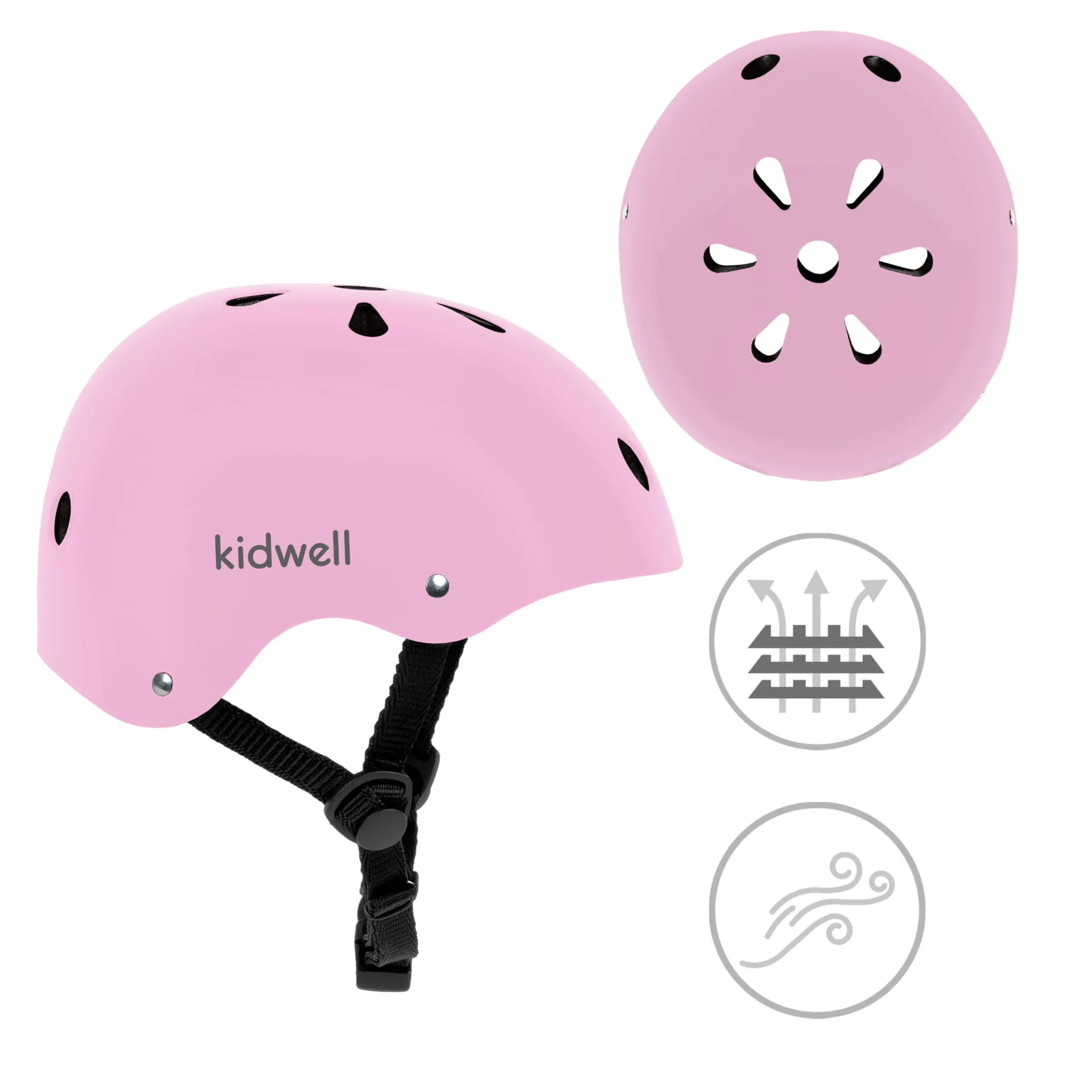 kidwell orix ii kaciga za djecu, vel. m - 52-56 cm, pink - slika 6