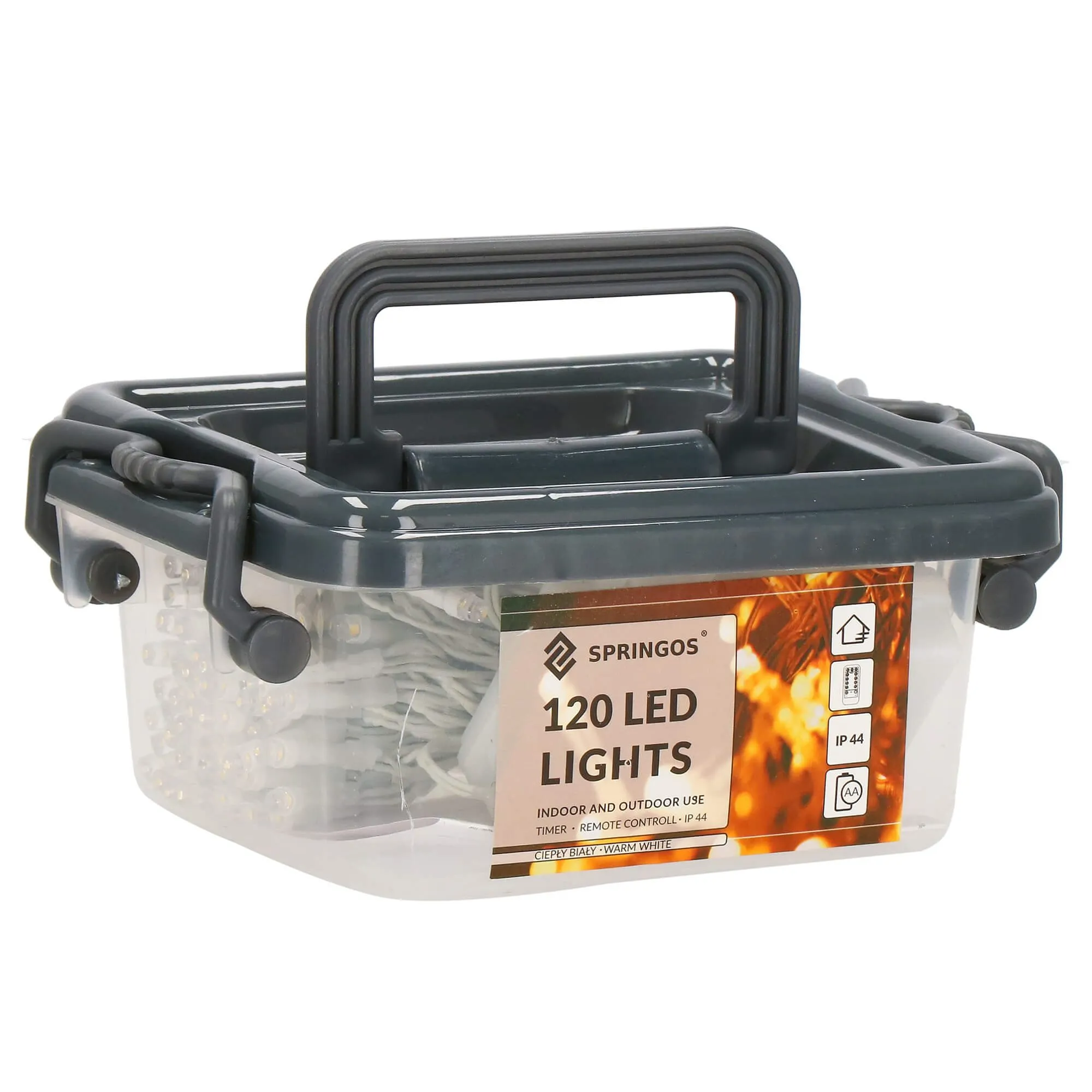 led lampice – 120 lampica, toplo bijela - slika 3