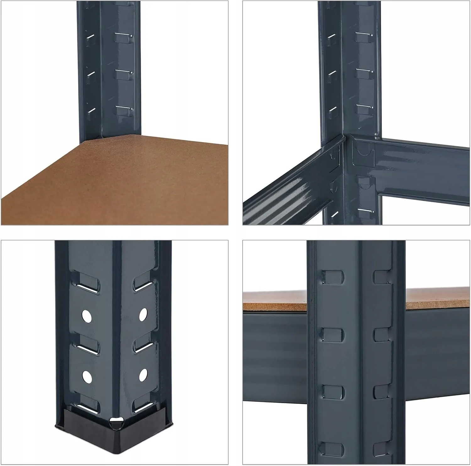 metalna polica za spremanje mdf, 875 kg 180x90x40 cm - slika 5