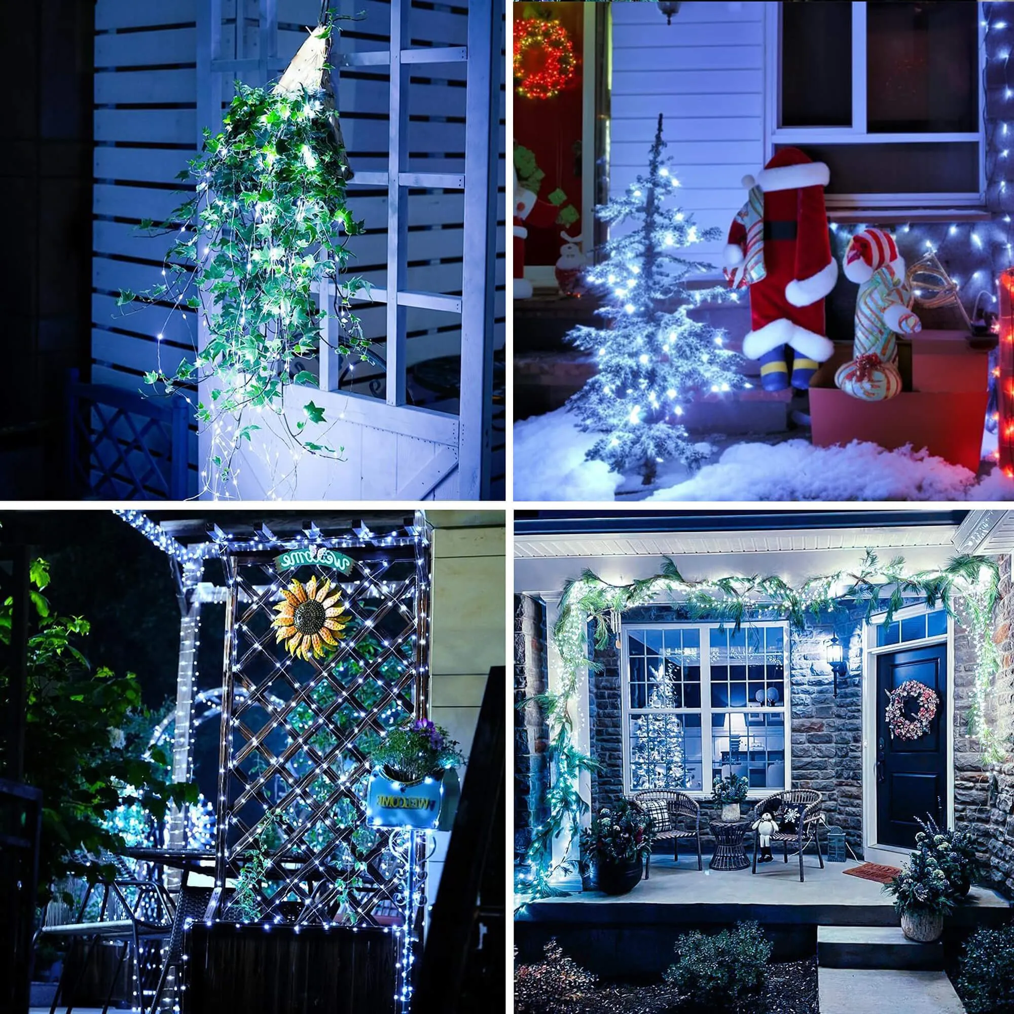 led žičane lampice , hladno bijela - slika 5
