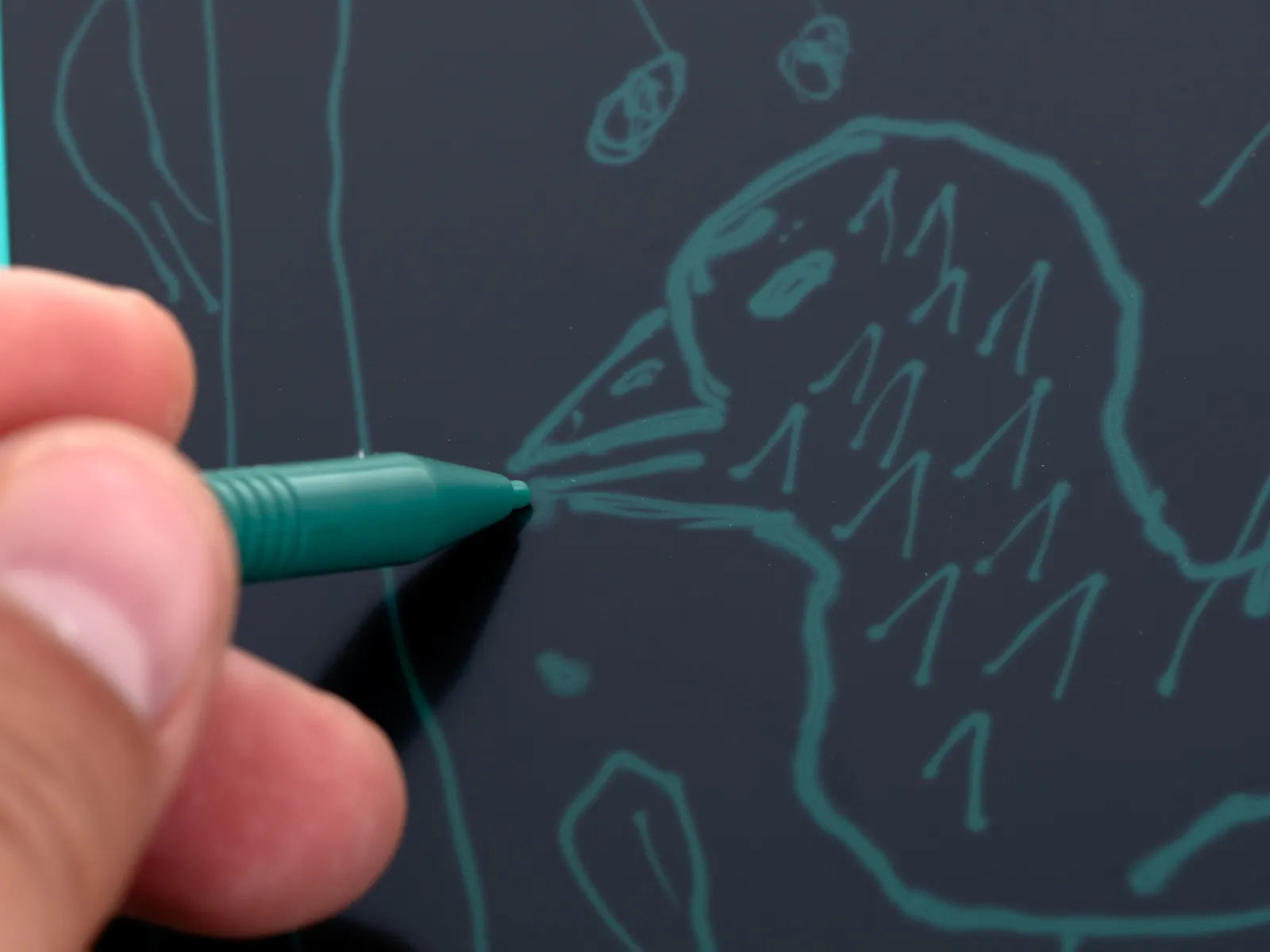 tablet za crtanje dinosaur 8.5" tirkizni - slika 7