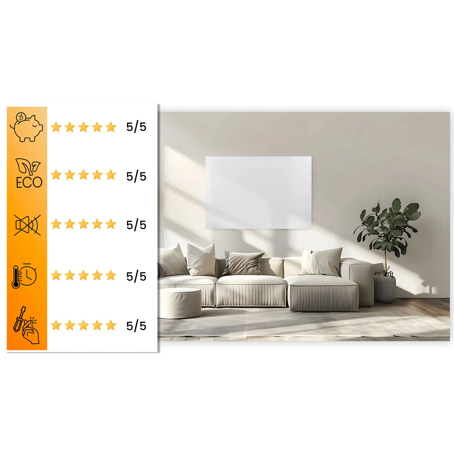 infracrveni grijač 800w berdsen bd-986 - slika 9