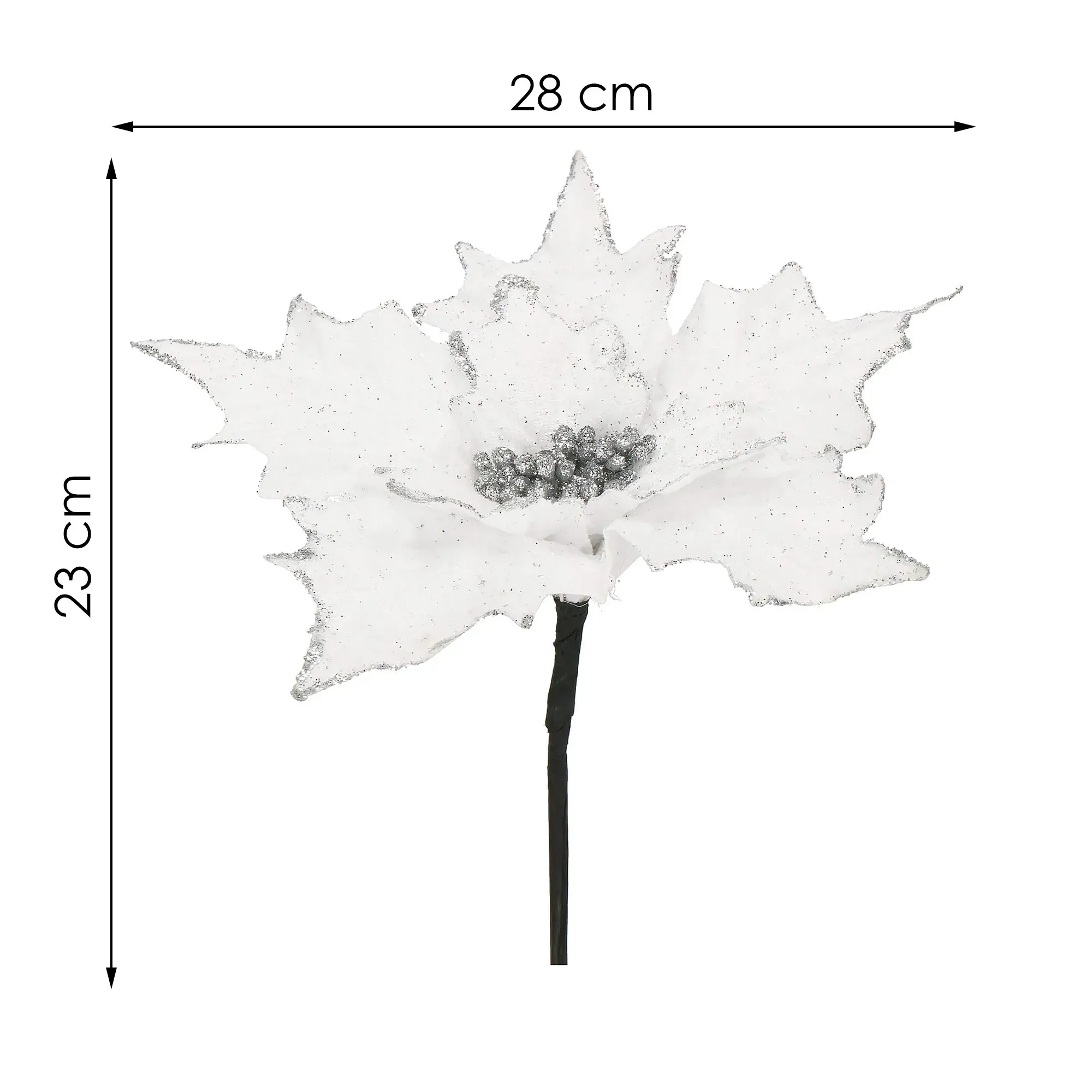 božićni ukras “božićna zvijezda” – promjer 26 cm - slika 2