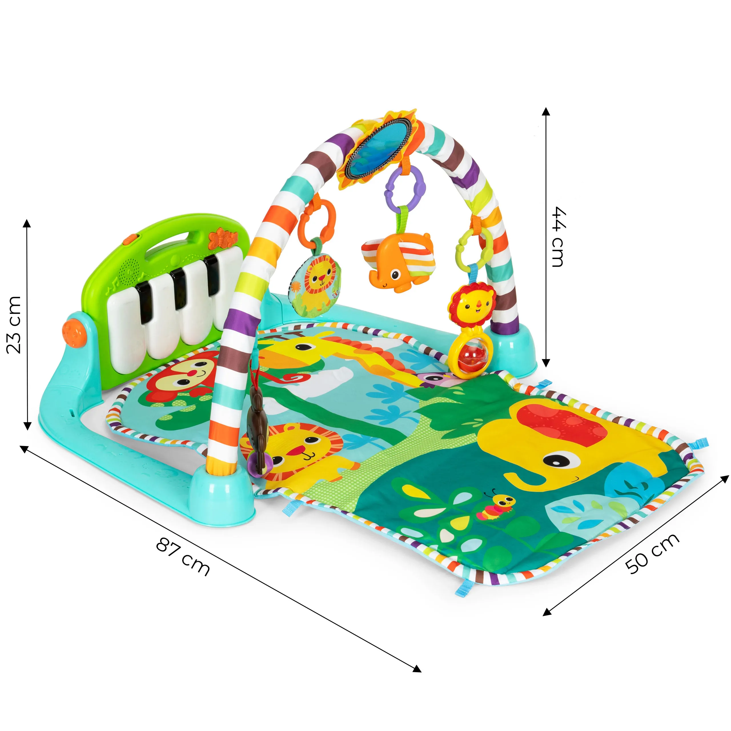 ecotoys multifunkcionalna interaktivna podloga safari - slika 9