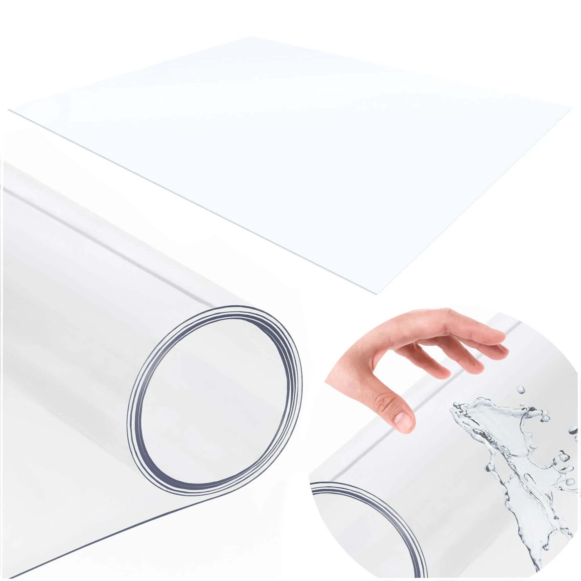prozirna podloga za pod 100 cm x 140 cm x 0,5 mm - slika 11