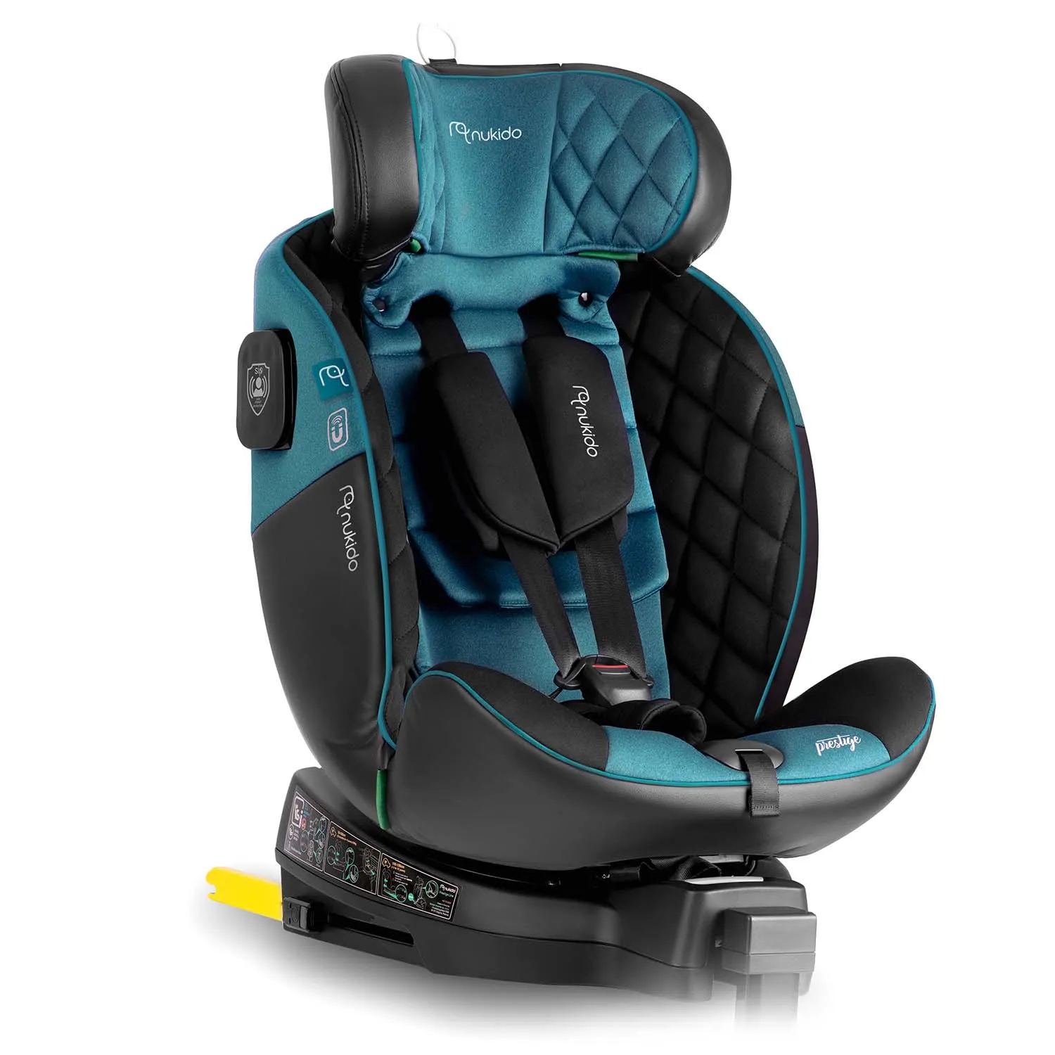 nukido prestige line crno-plava autosjedalica 0-36 kg isofix - slika 3