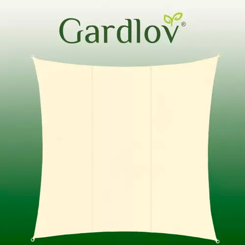 gardlov četvrtasto jedro 3,6x3,6m bež - slika 3