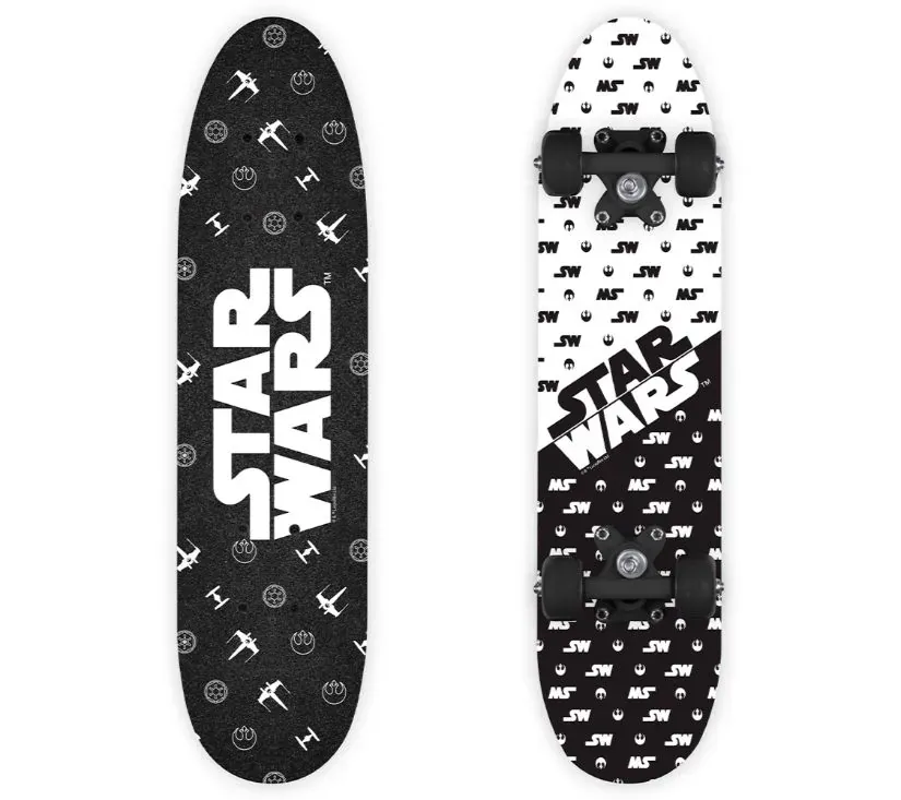 seven dječji drveni skateboard star wars - slika 2