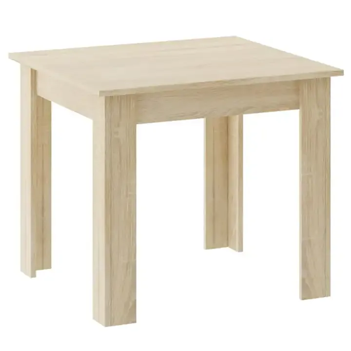 Kvadratni stol 80x80 hrast sonoma - Pribislavec