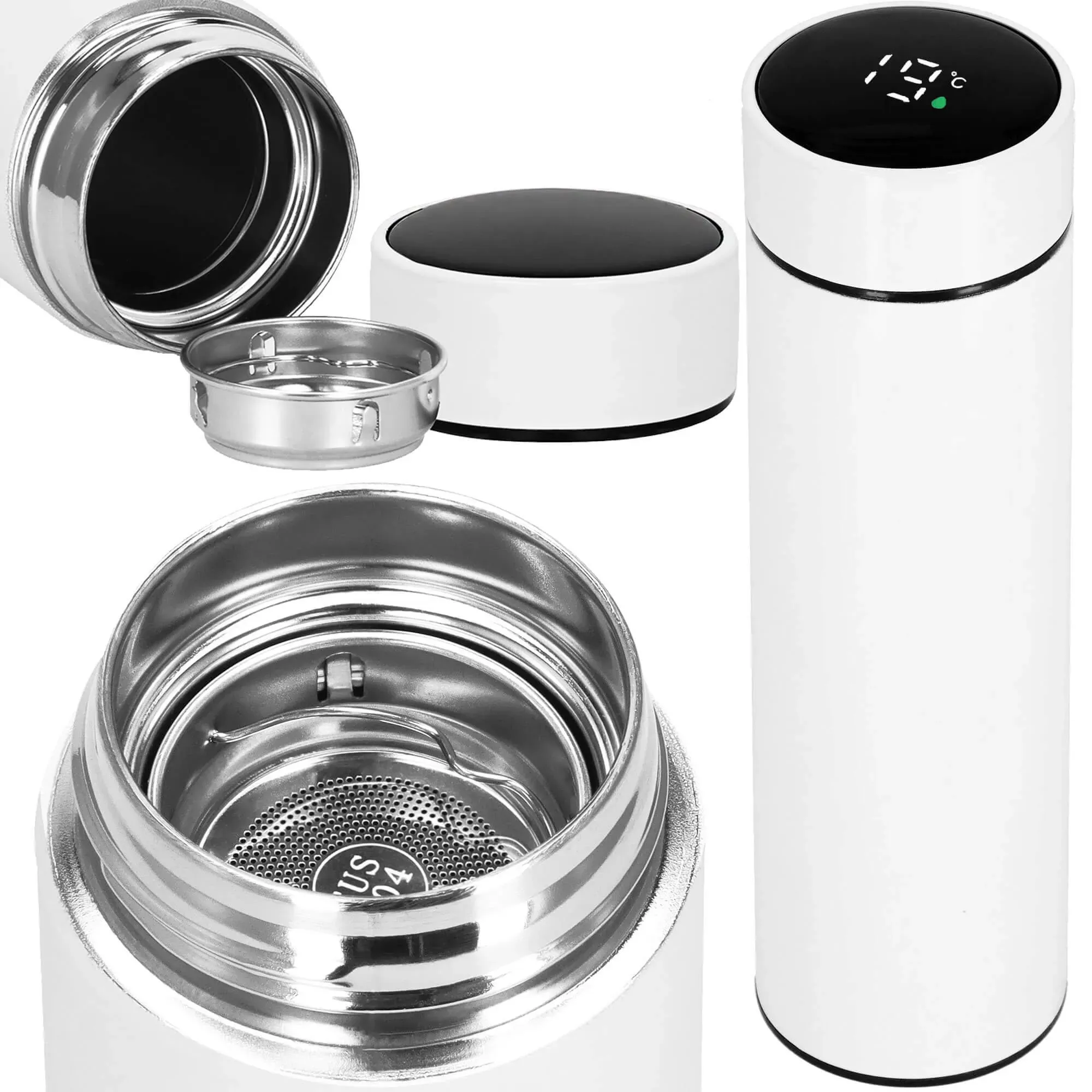 termos 500 ml bijela - slika 2