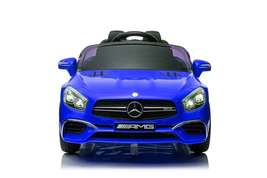 automobil na baterije mercedes sl65 s plavi lakirani lcd - slika 7