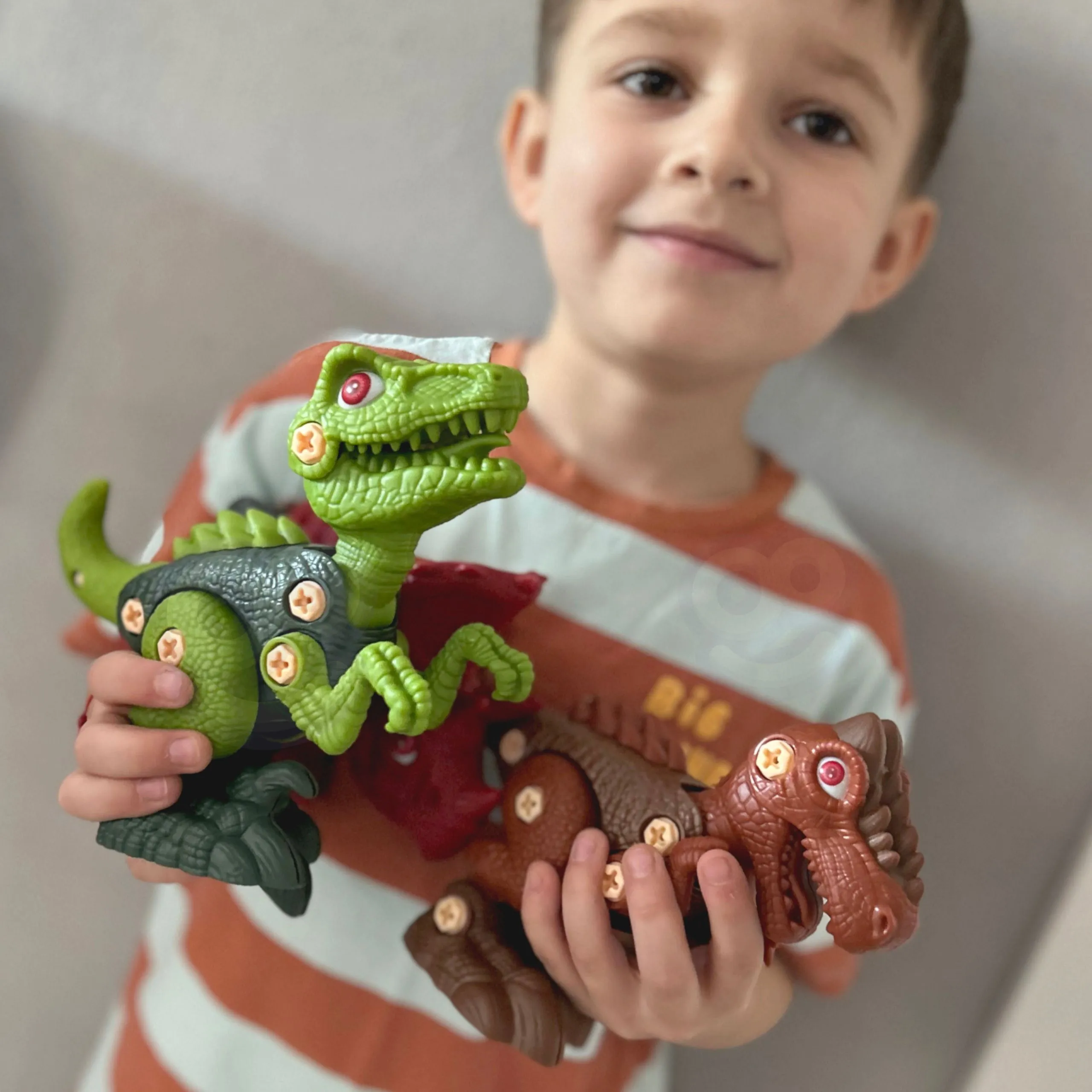woopie set za sastavljanje dinosaura 3 kom. - slika 3