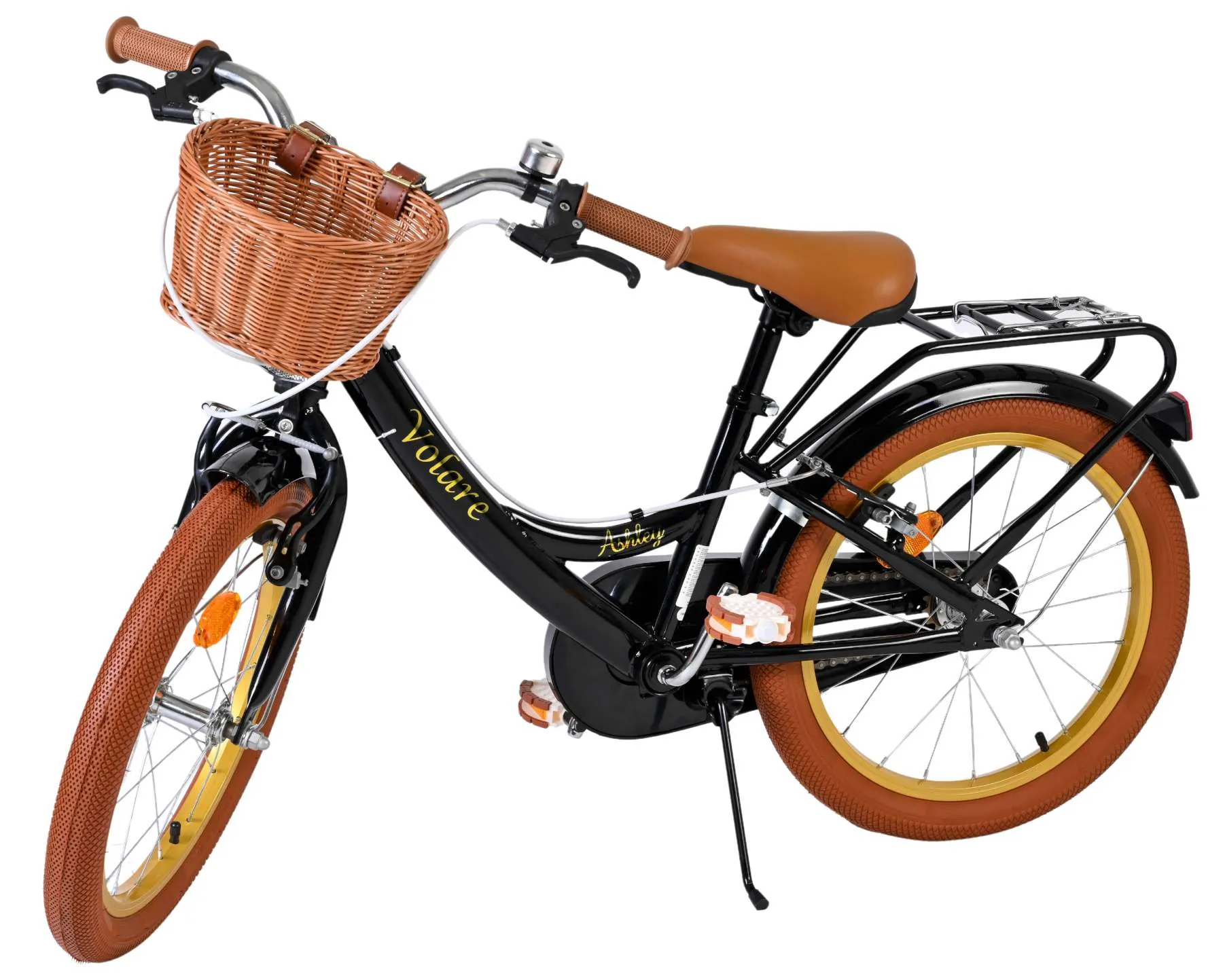 volare dječji bicikl 18″ ashley crne boje, dvije ručne kočnice - slika 9
