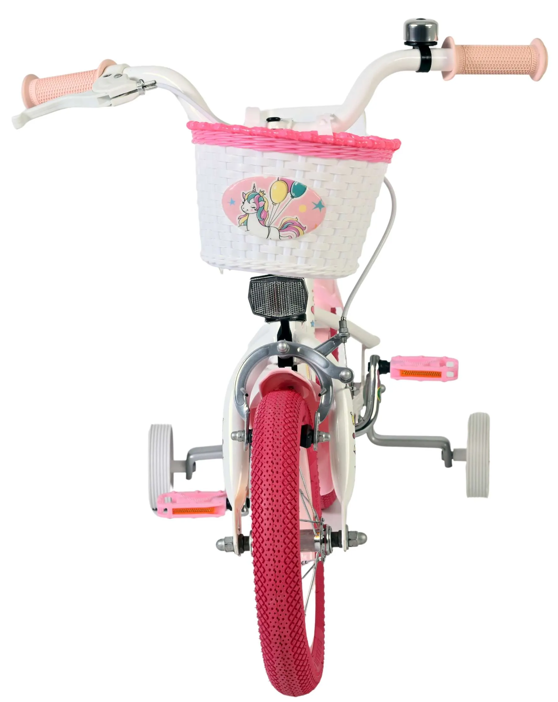 volare dječji bicikl unicorn 12″ bijele boje - slika 7