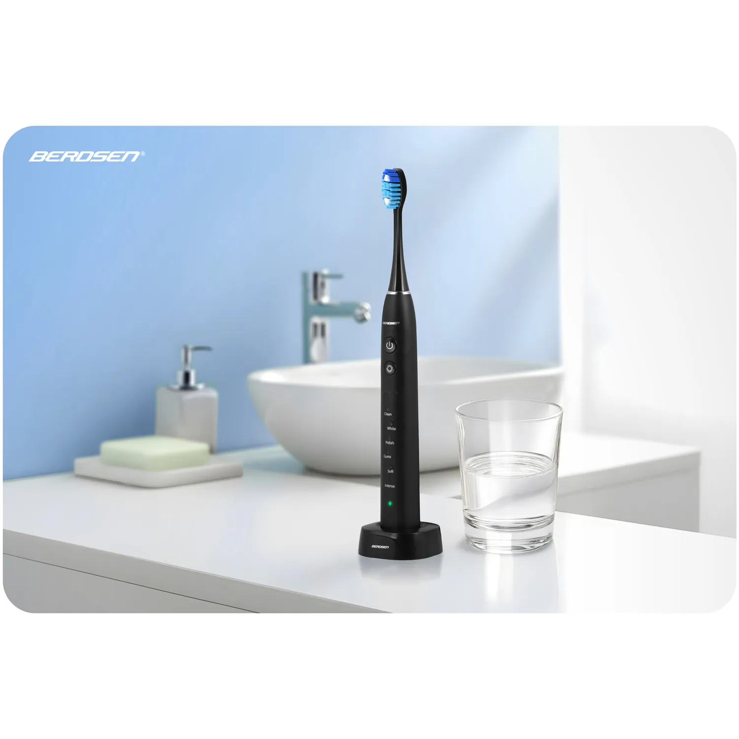 berdsen galaxy sonic četkica za zube crna - slika 3