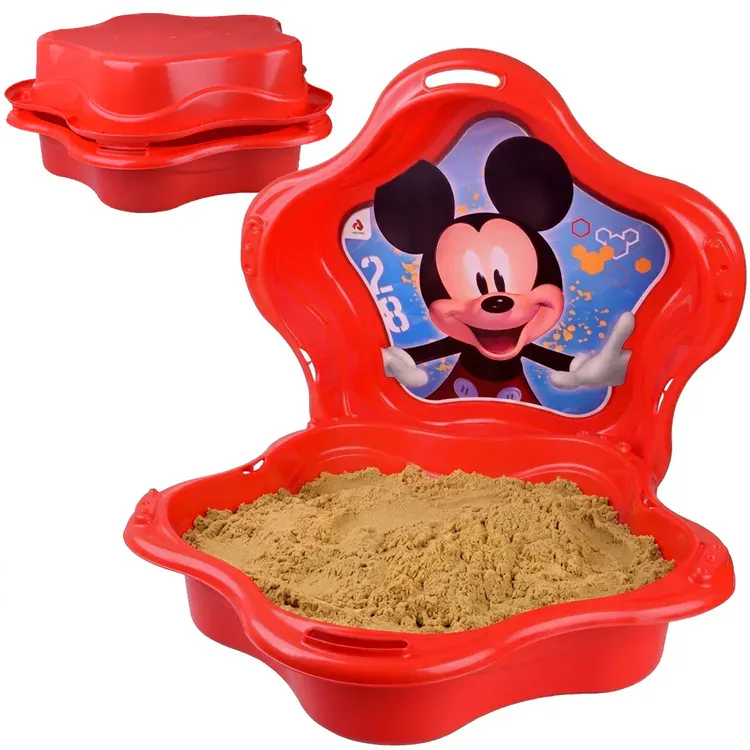 Zatvoreni plastični pješčanik SHELL 2 u 1 bazen Mickey Mouse SP0884 - Pribislavec