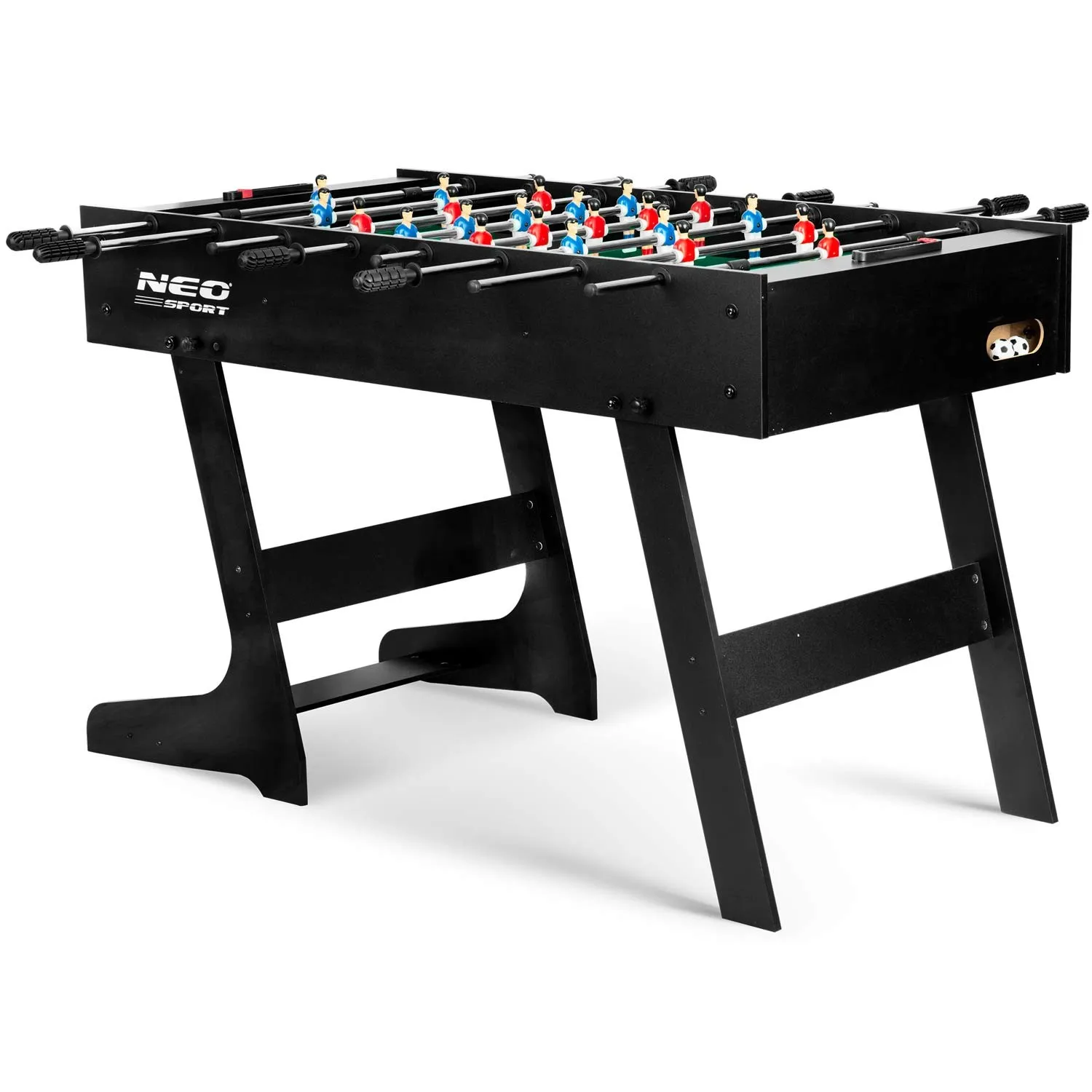neosport stolni nogomet 121 x 61 x 80 cm ns-803 crni - slika 4