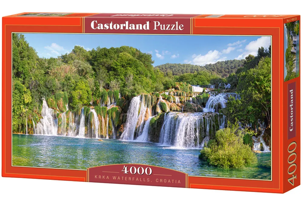 castorland puzzle slapovi krke 4000kom. - slika 4