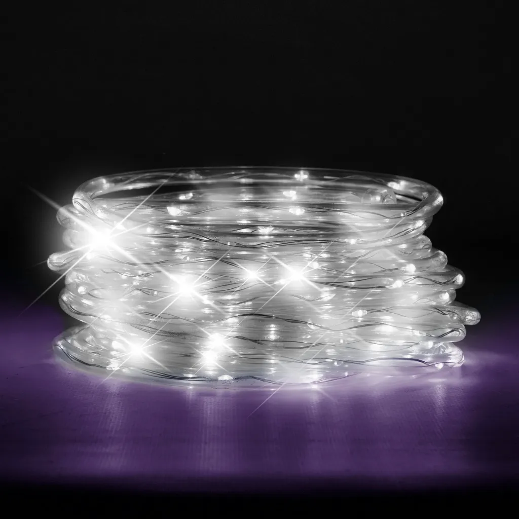 100 led svjetla u crijevu 10m hladno bijela - slika 3