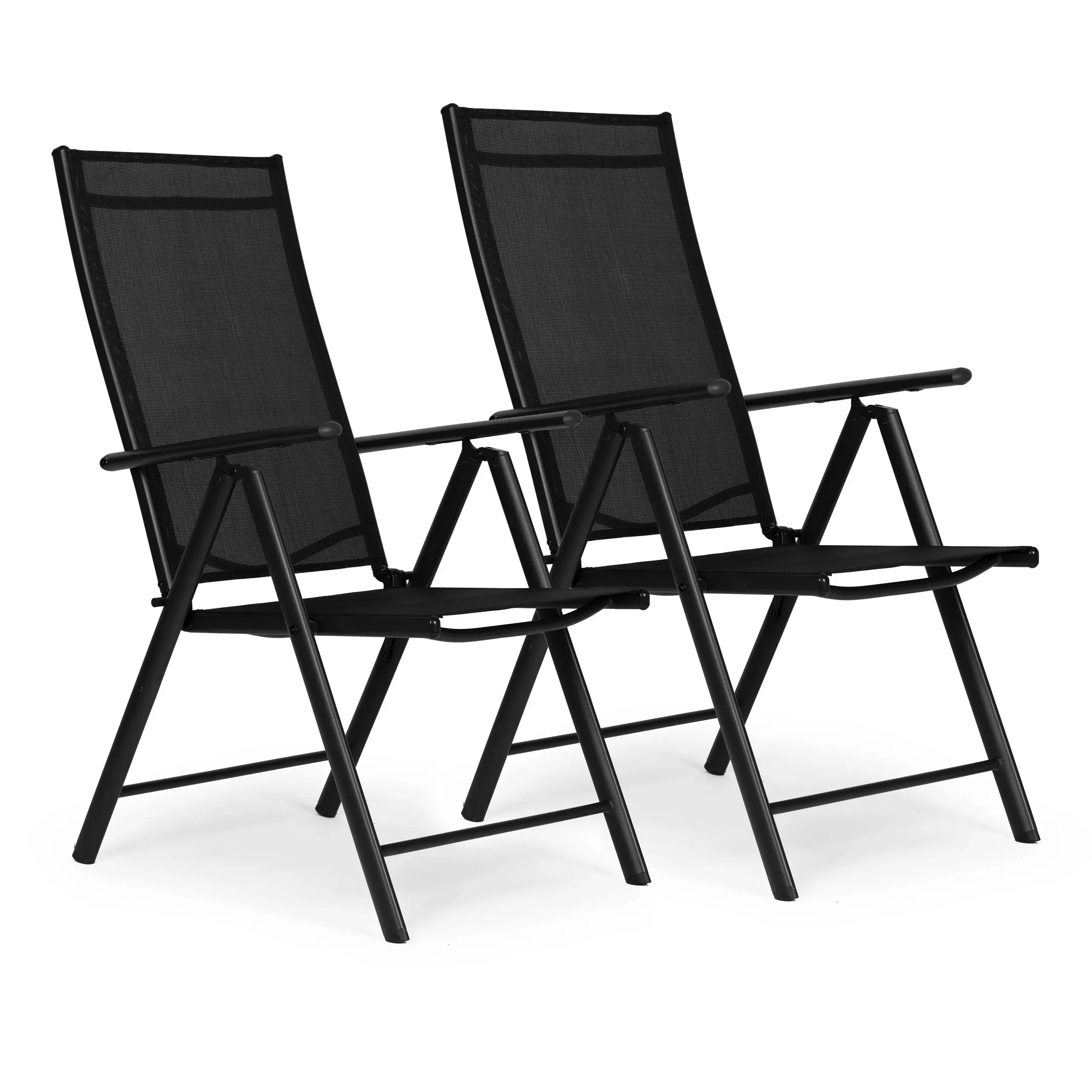 modernhome set od 2 stolice - crni - slika 2