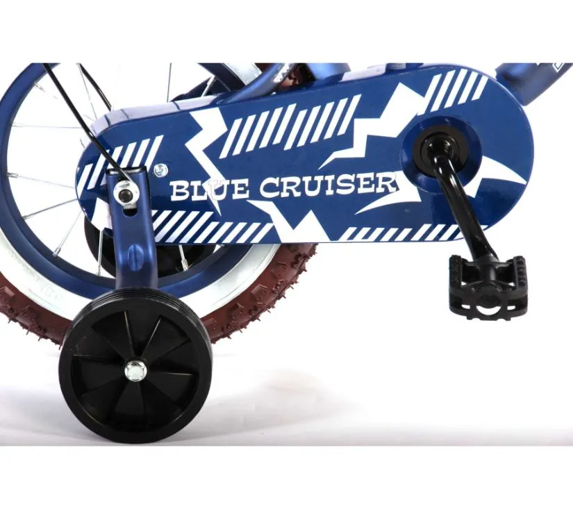 volare dječji bicikl cruiser s pomoćnim kotačima 12" plavi - slika 6