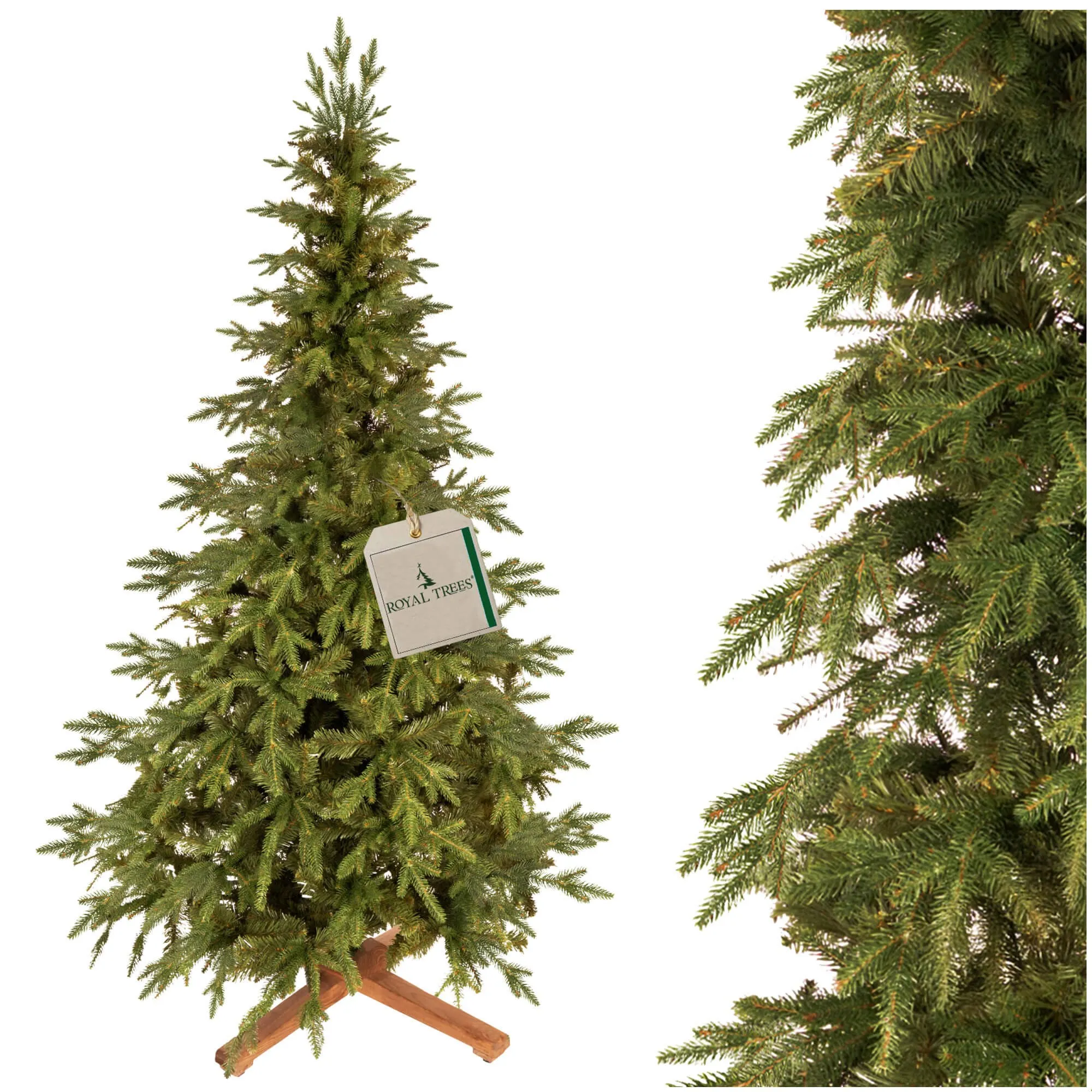 royal trees umjetno božićno drvce – himalajska jela premium 210 cm - slika 4