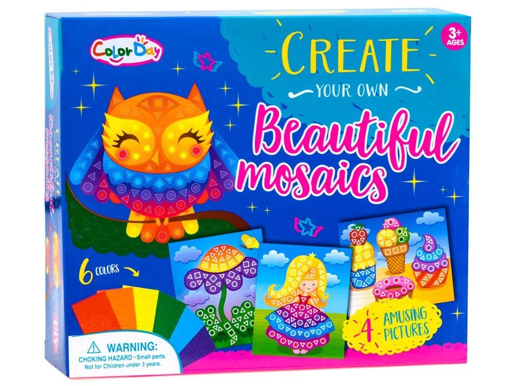 kreativni set s pjenastim mozaikom - slika 5