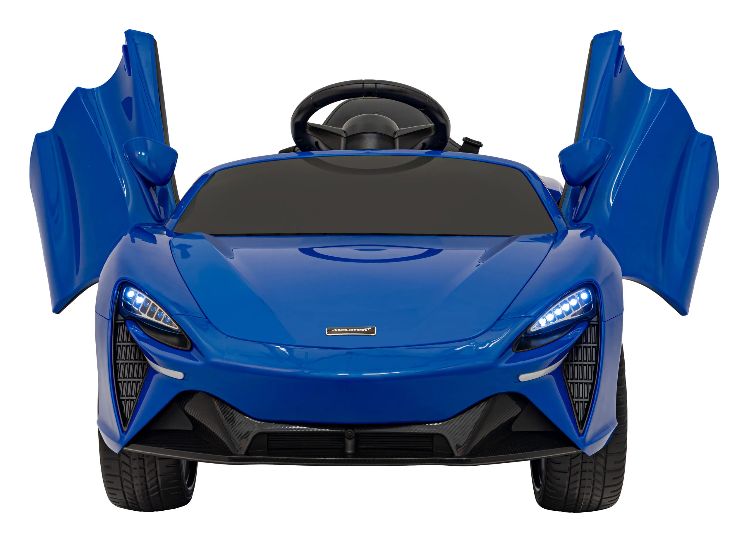 mclaren artura, auto na akumulator, plavi - slika 7