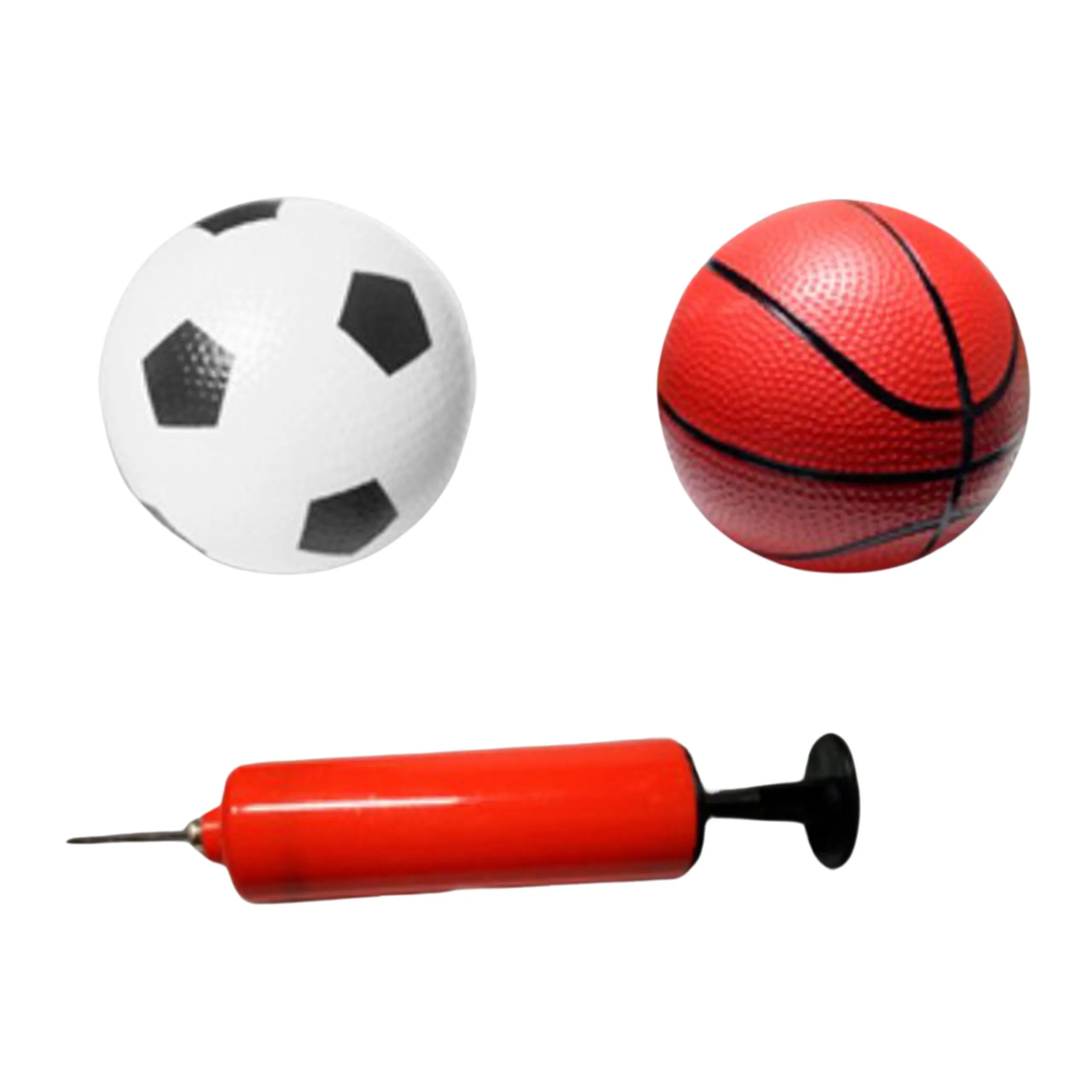 woopie set 2 u 1 " košarka, gol + lopta i pumpa - slika 4