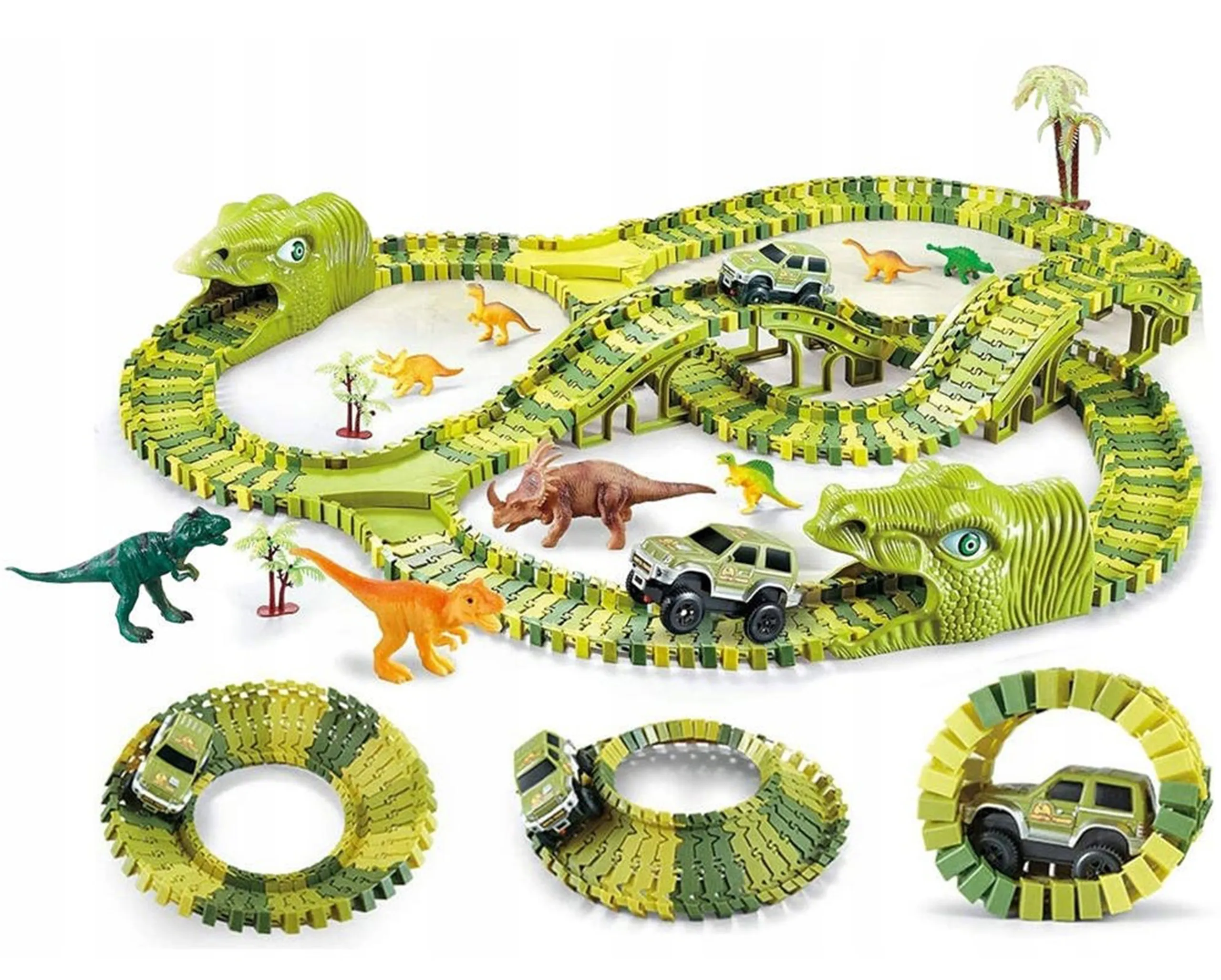 woopie staza za automobile xxl: dinosauri, 240 el. - slika 8