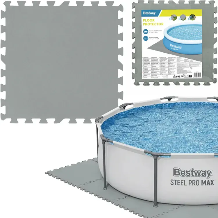 Bestway pjenasta prostirka za bazen SIVA 50cmx50cm 58639 - Pribislavec