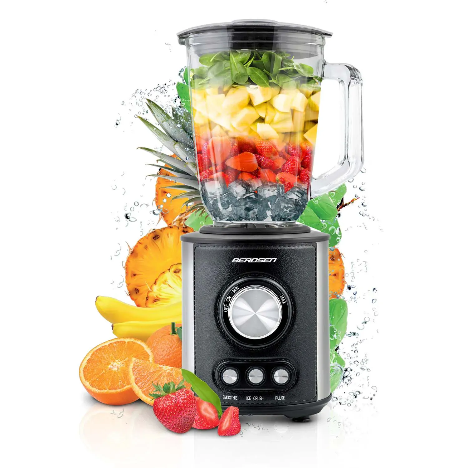 berdsen blender s vrčem, crni 800w - slika 4
