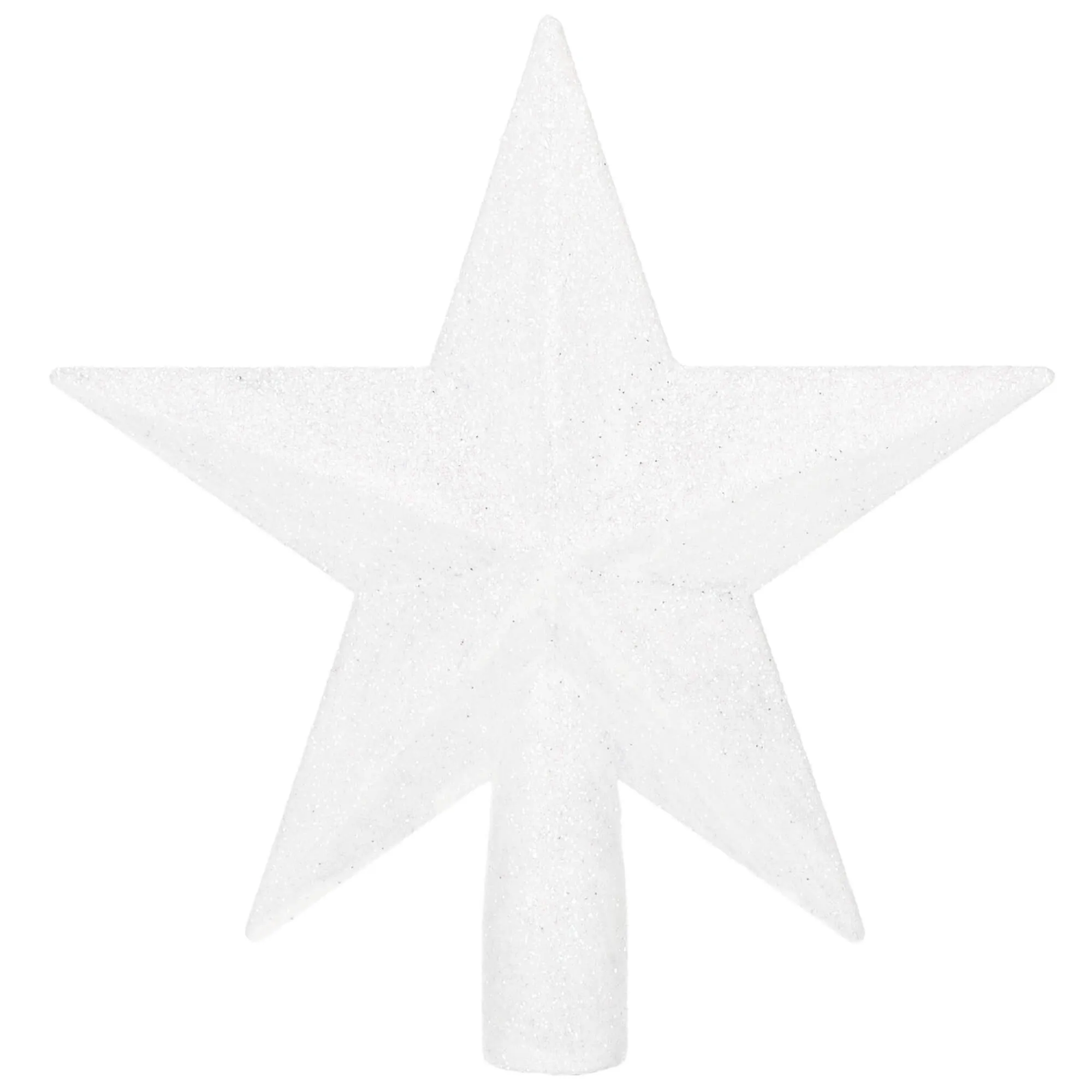 božićni ukras zvijezda 20 cm bijela - slika 4