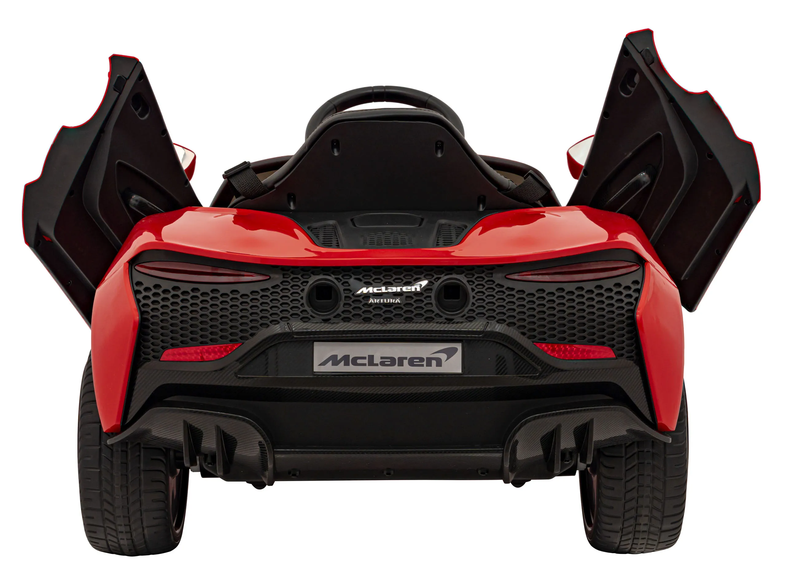 mclaren artura, auto na akumulator, crveni - slika 9