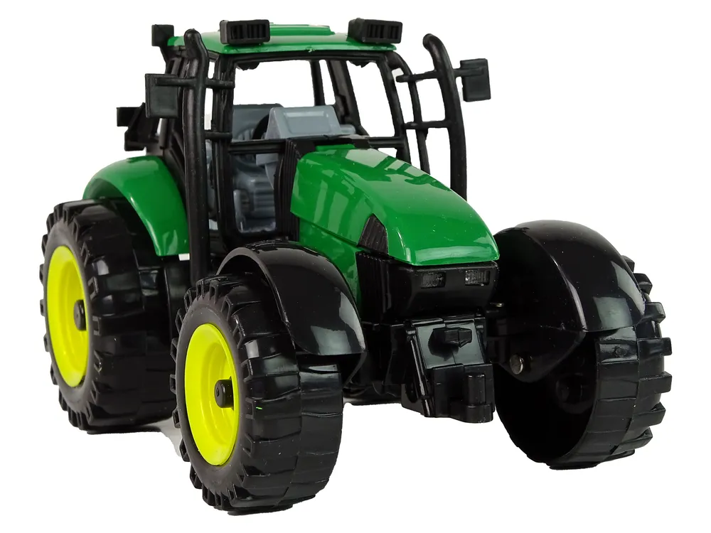 zeleni traktor s haubom na otvaranje - slika 7