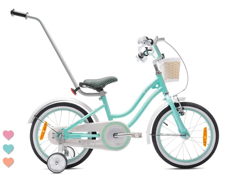 dječji bicikl 16" heart bike tirkizni - slika 7