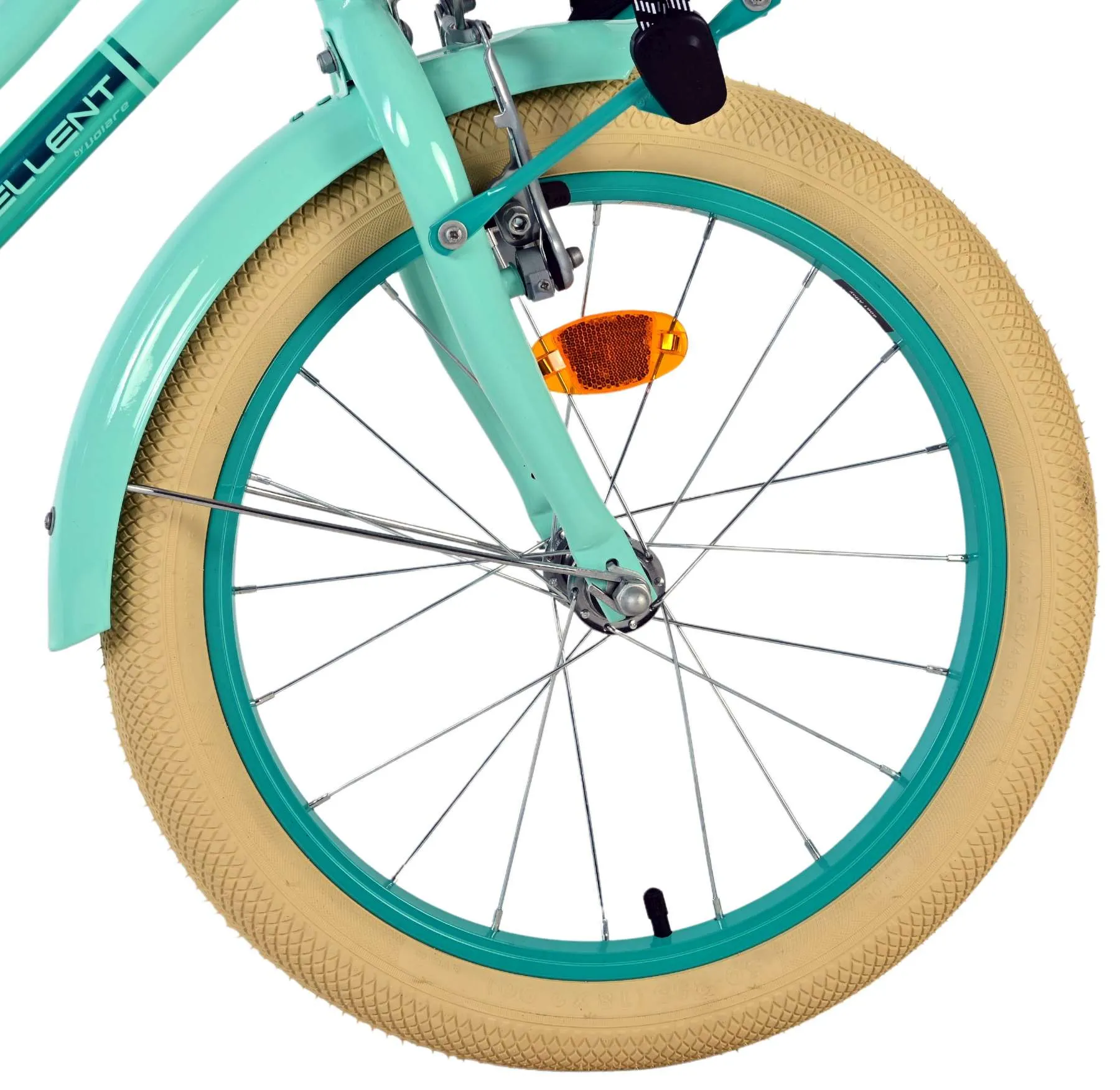 volare dječji bicikl excellent 18″ zelene boje - slika 4