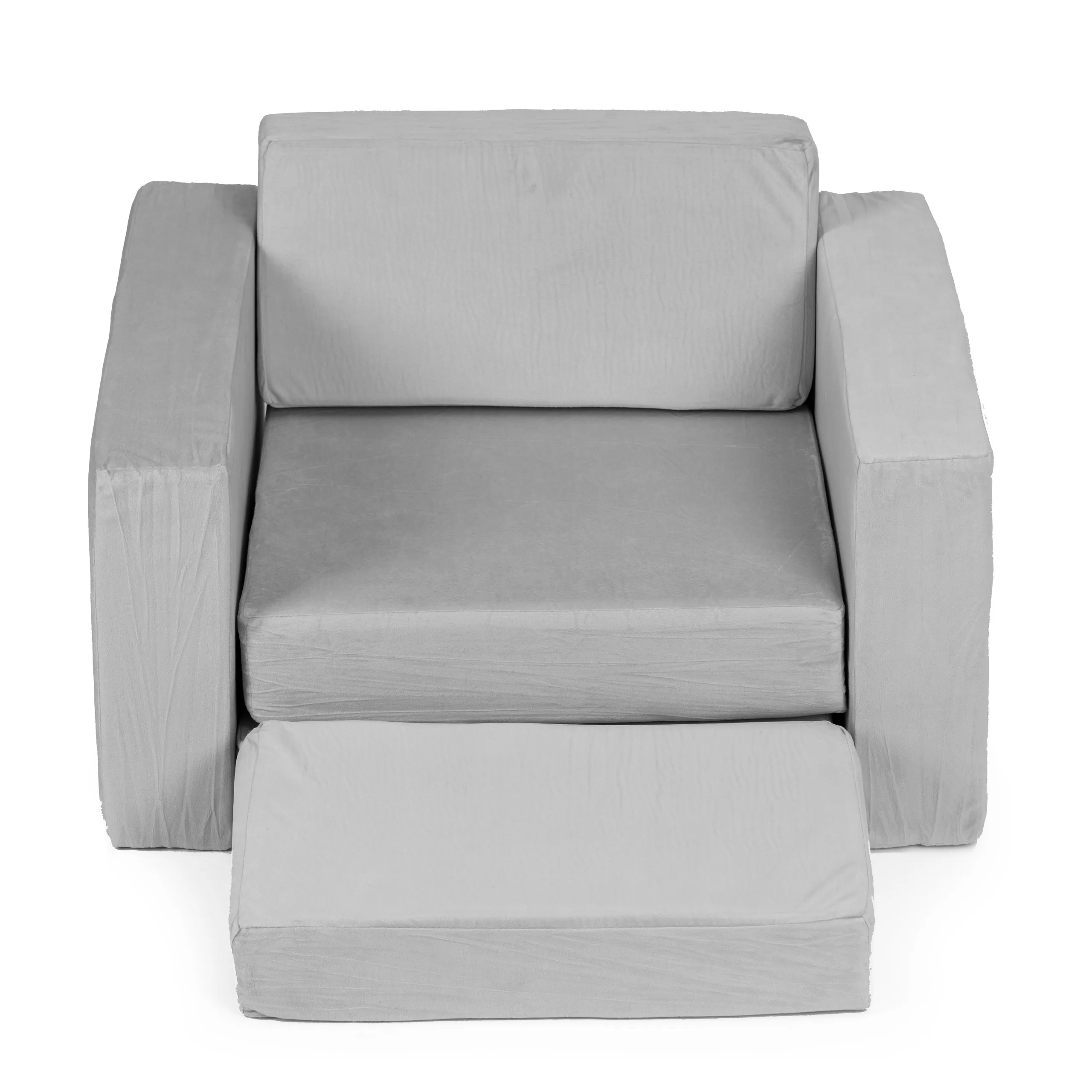 ecotoys diy modularna sofa sa 8 jastuka - siva - slika 4
