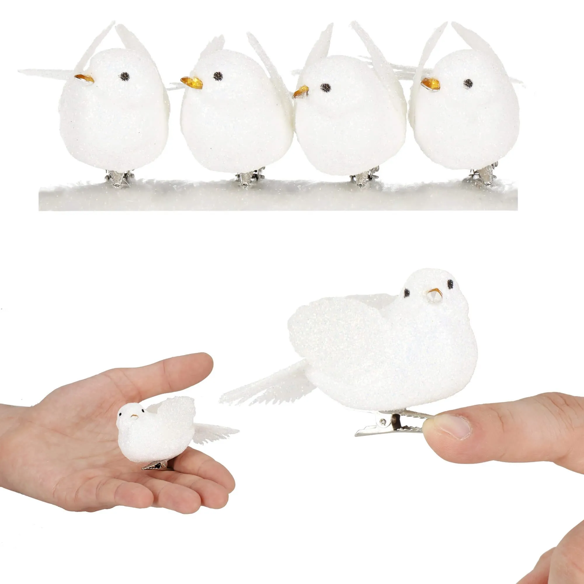 božićni ukras “ptice” – 5 × 8 cm - slika 6