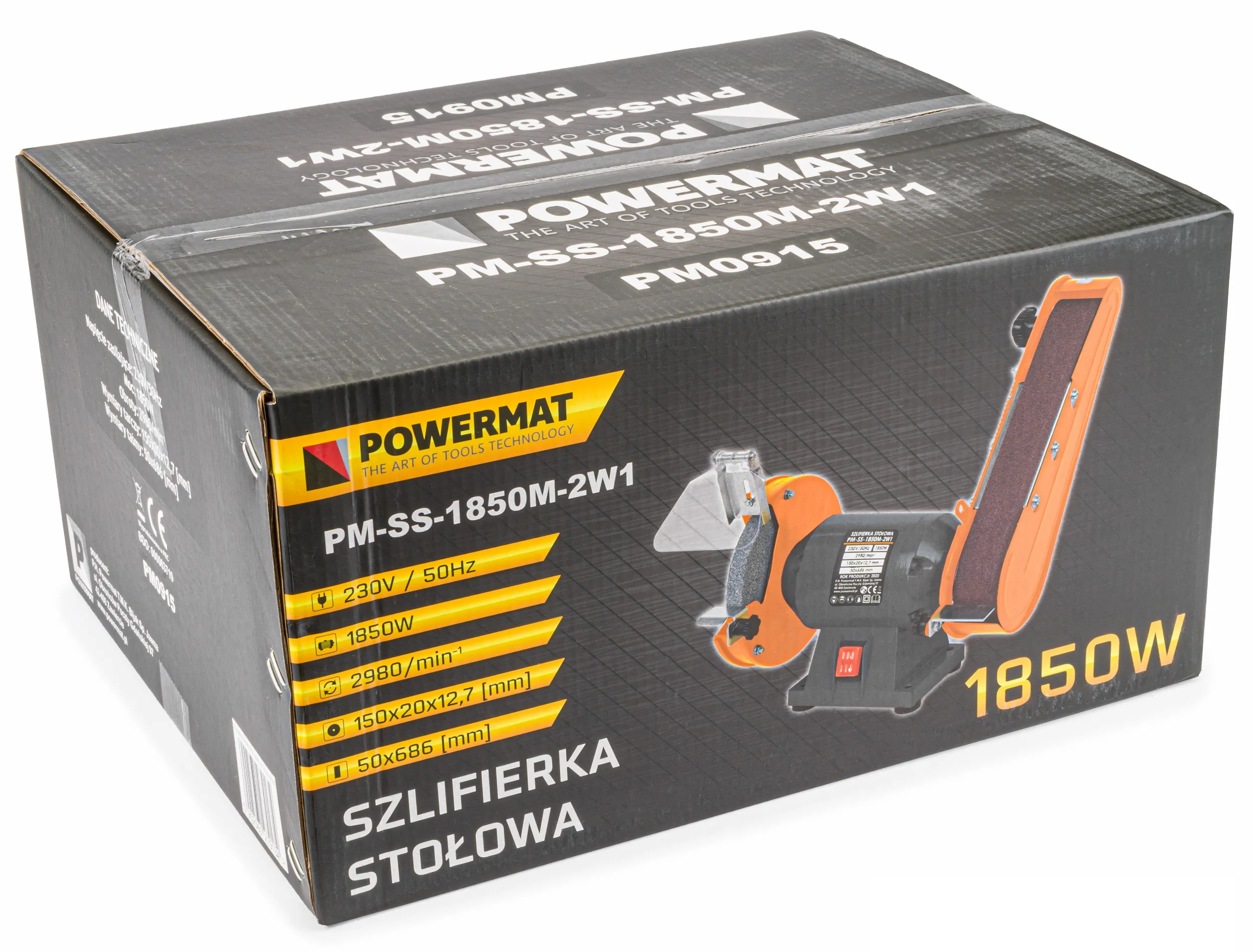 powermat stolna brusilica 2 u 1 - slika 9