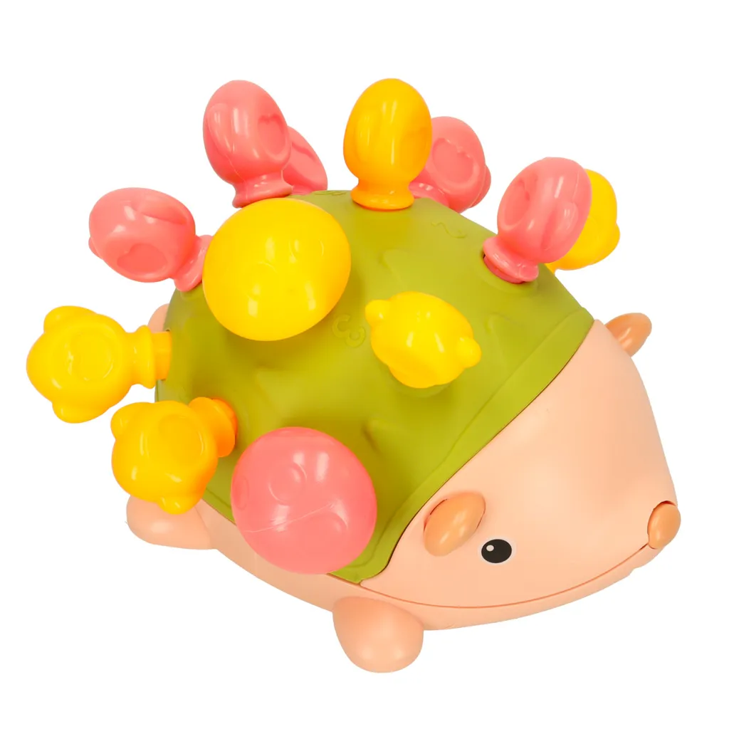 montessori edukativni sorter - zeleni jež - slika 3
