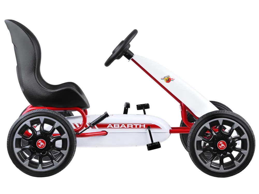 gokart abarth za pedale veliki mekani kotači pa0167 - slika 3