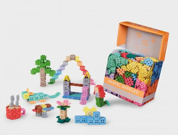 marioinex set mini waffle kockica pastelne 300kom. - slika 4