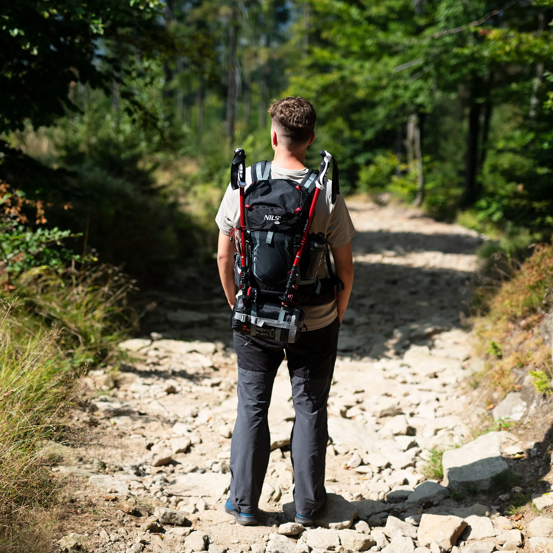 putni ruksak crni northlake 30l nils camp - slika 9