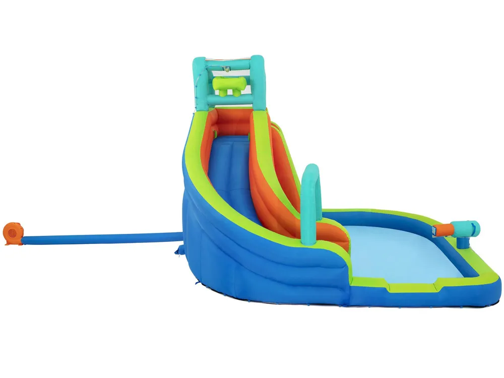 bestway vodeno igralište h2o go 365x320x270cm tobogan i bacač 53408 - slika 5